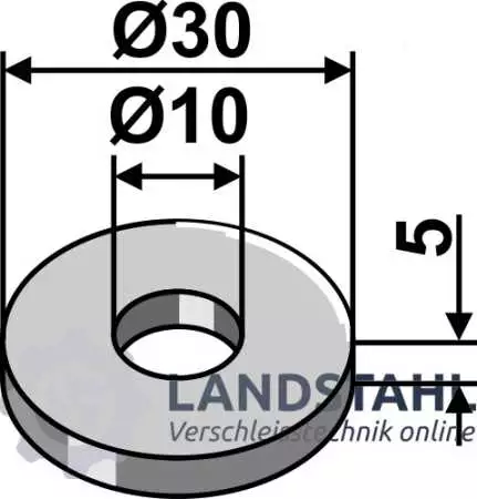 Buchse für Strohhäcksler-Messer